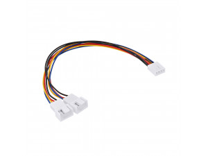 Захранващ кабел за вентилатори 4 pin към 2 x 4 pin 0.3m Многоцветен 18320